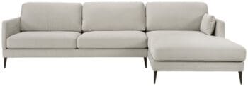 Andorra RHF Chaise Sofa - Rave Natural