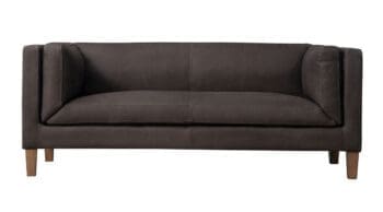 Spencer 3 Seater - Hand Tipped Chocolate