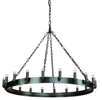 Crown Pendant - Antique Iron