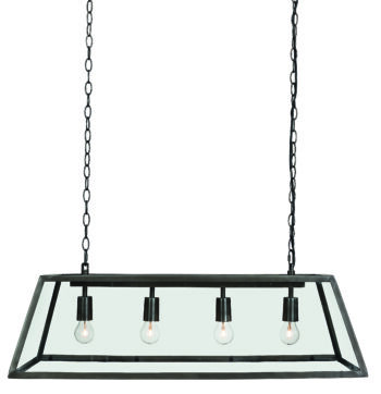 Metro Pendant - Antique Iron