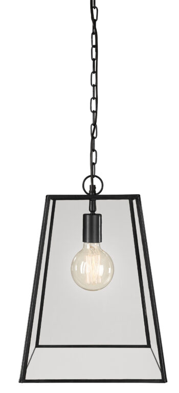 Slim City Pendant - Matte Black