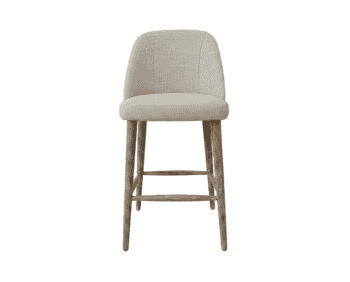 Dupont Low Bar Stool - Sophie Linen