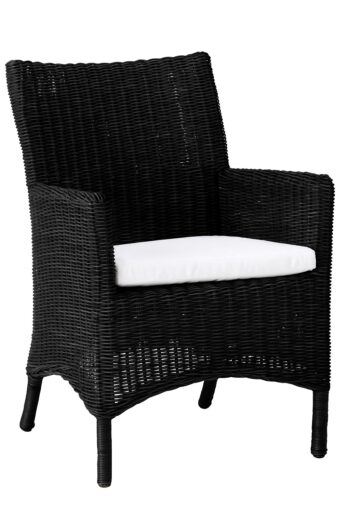 Tampa Armchair - Vintage Black